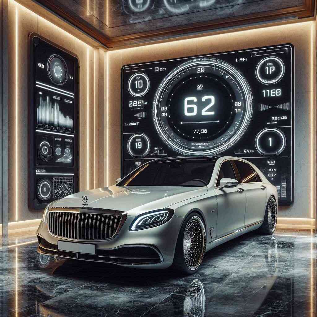 Maybach 62 S lastik basinci