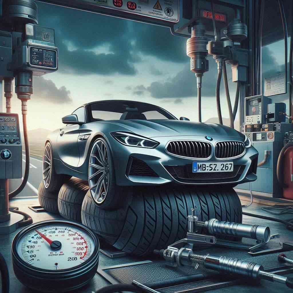 BMW Z4 lastik hava basıncı