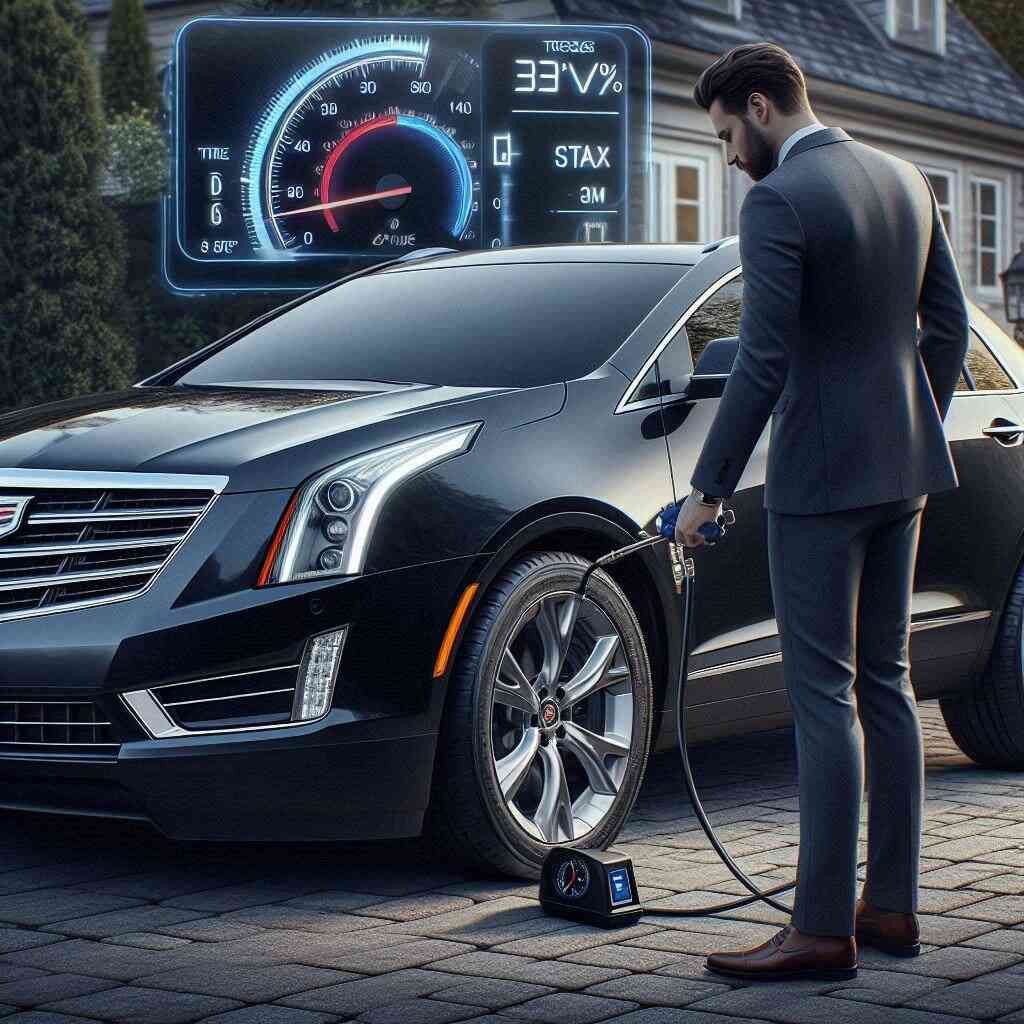 Cadillac SRX lastik hava basıncı