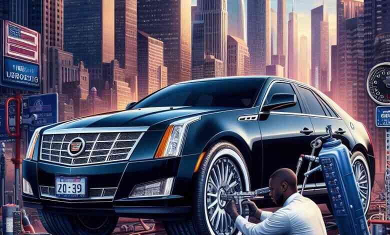 Cadillac STS lastik hava basıncı