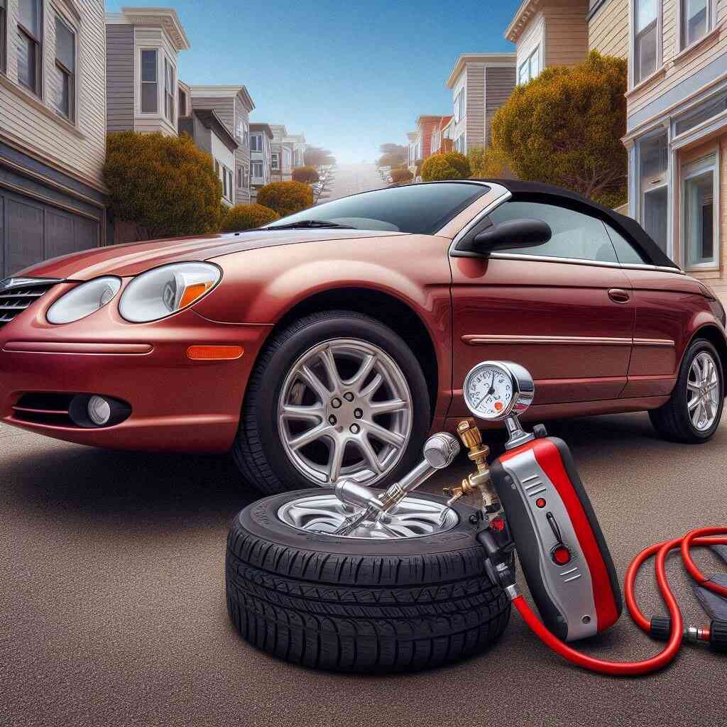 Chrysler Sebring Cabrio lastik hava basinci