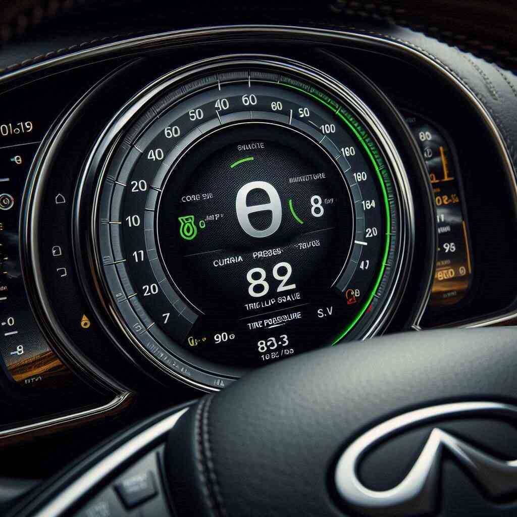 Infiniti Q70 lastik hava basıncı