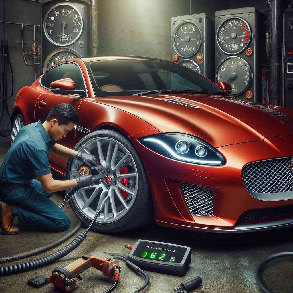 Jaguar XK lastik basıncı
