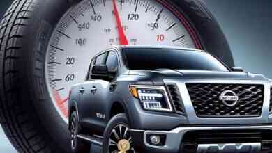 Nissan Titan lastik hava basıncı