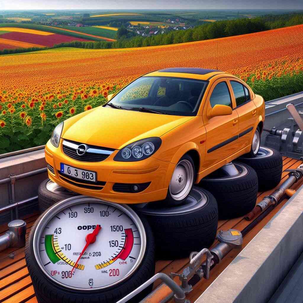 Opel Tigra Twintop lastik basıncı