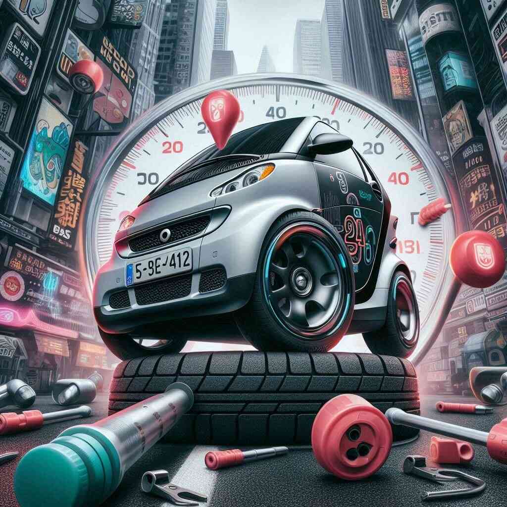 Smart Fortwo electric drive lastik hava basıncı