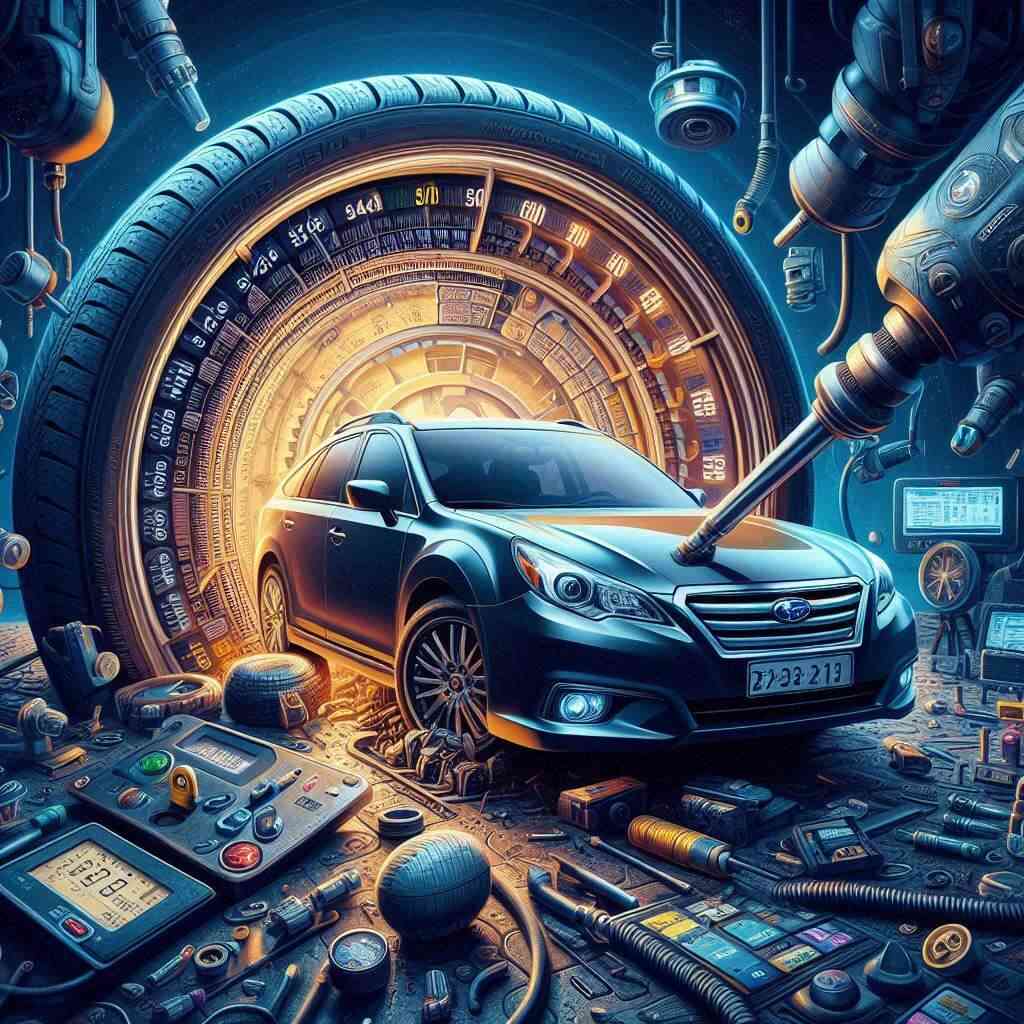 Subaru Legacy SW lastik basinci