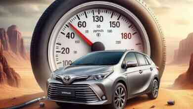 Toyota Verso lastik hava basıncı