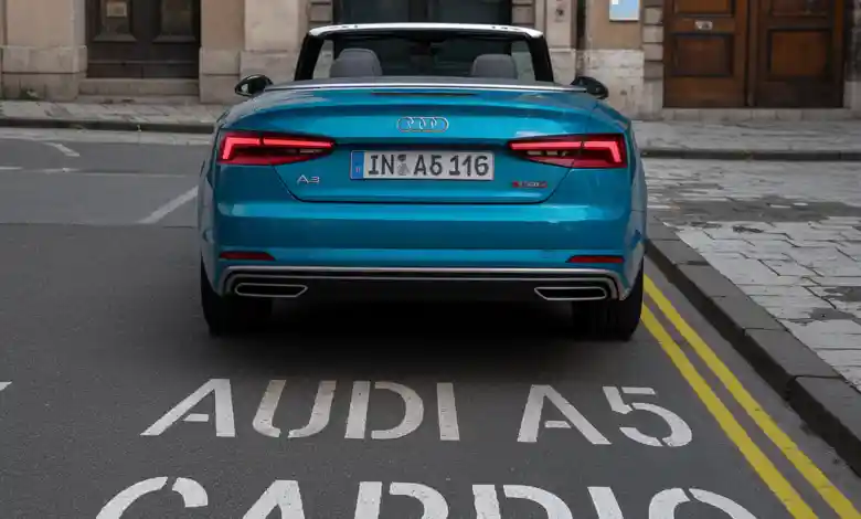 Audi A5 Cabrio lastik hava basıncı