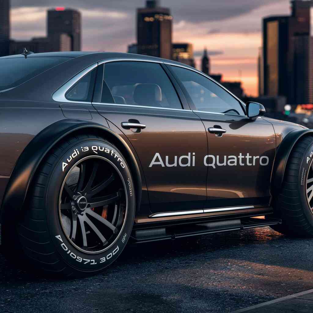 Audi A8 Quattro lastik basıncı