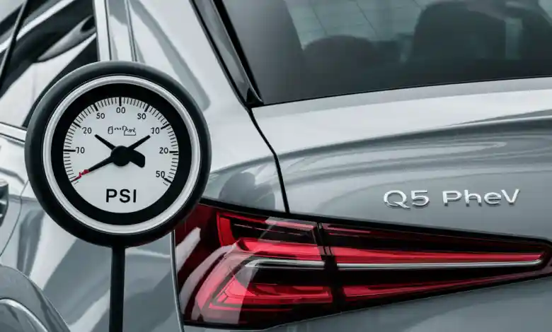 Audi Q5 PHEV lastik basıncı
