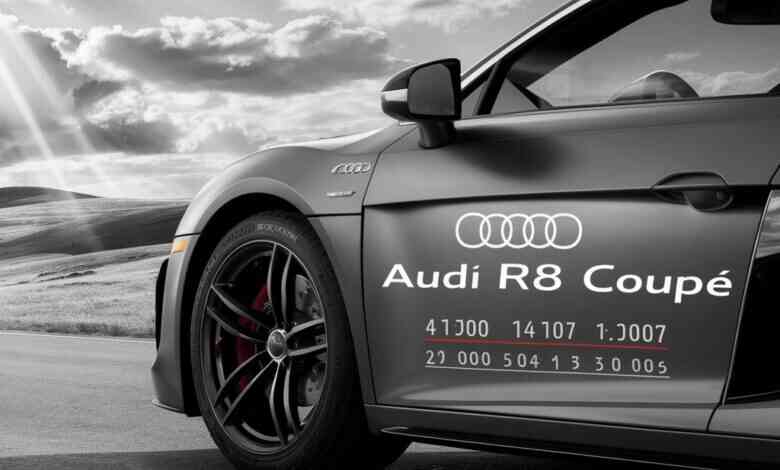 Audi R8 Coupe lastik hava basıncı