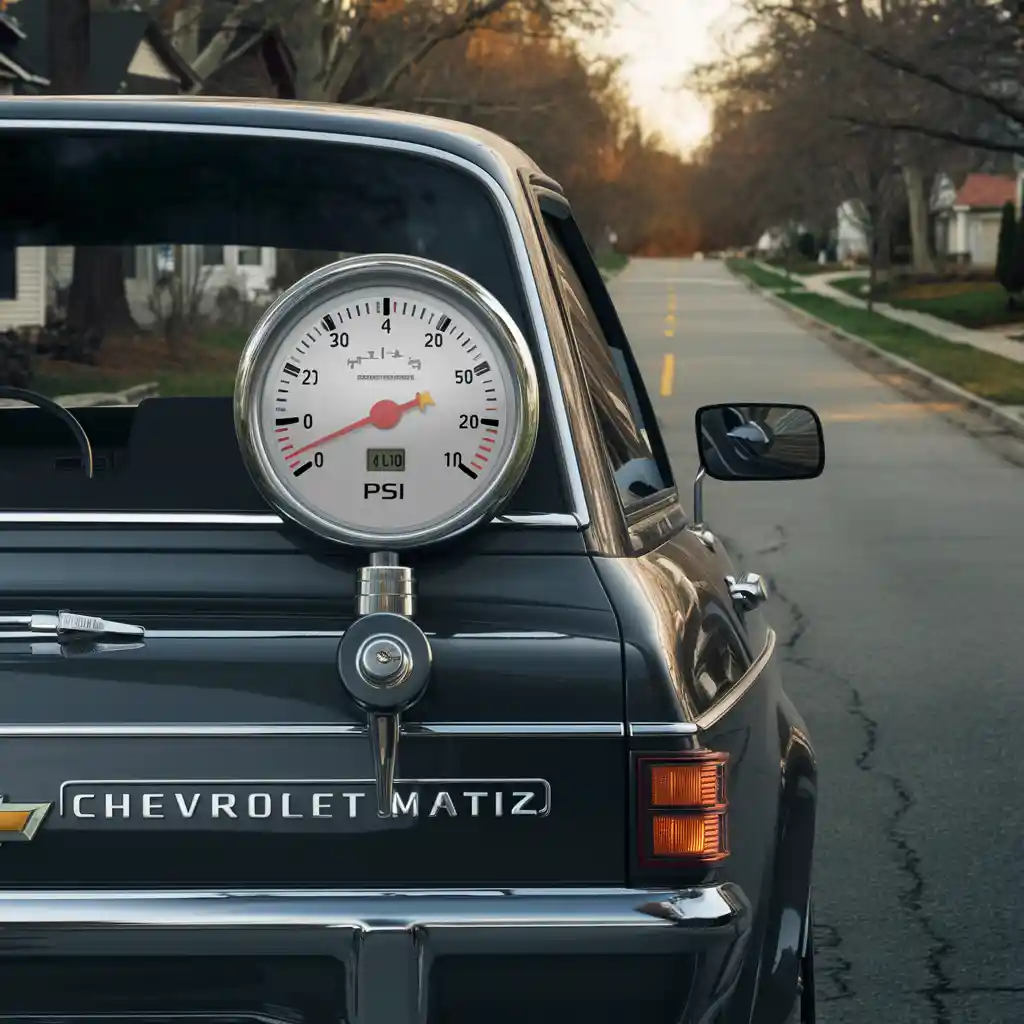 Chevrolet Matiz lastik basıncı