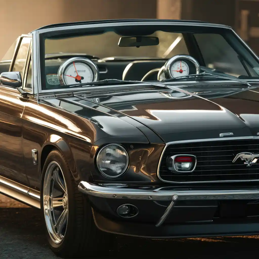 Ford Mustang Convertible lastik basıncı