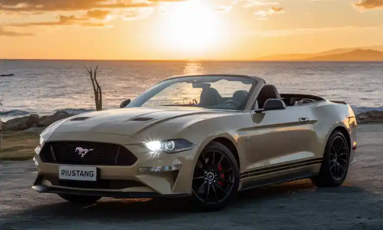 Ford Mustang GT Convertible lastik basıncı
