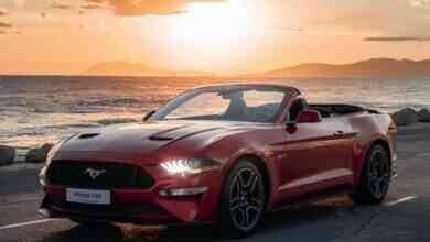 Ford Mustang GT Convertible lastik hava basıncı
