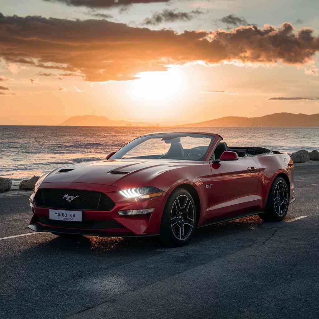 Ford Mustang GT Convertible lastik hava basıncı