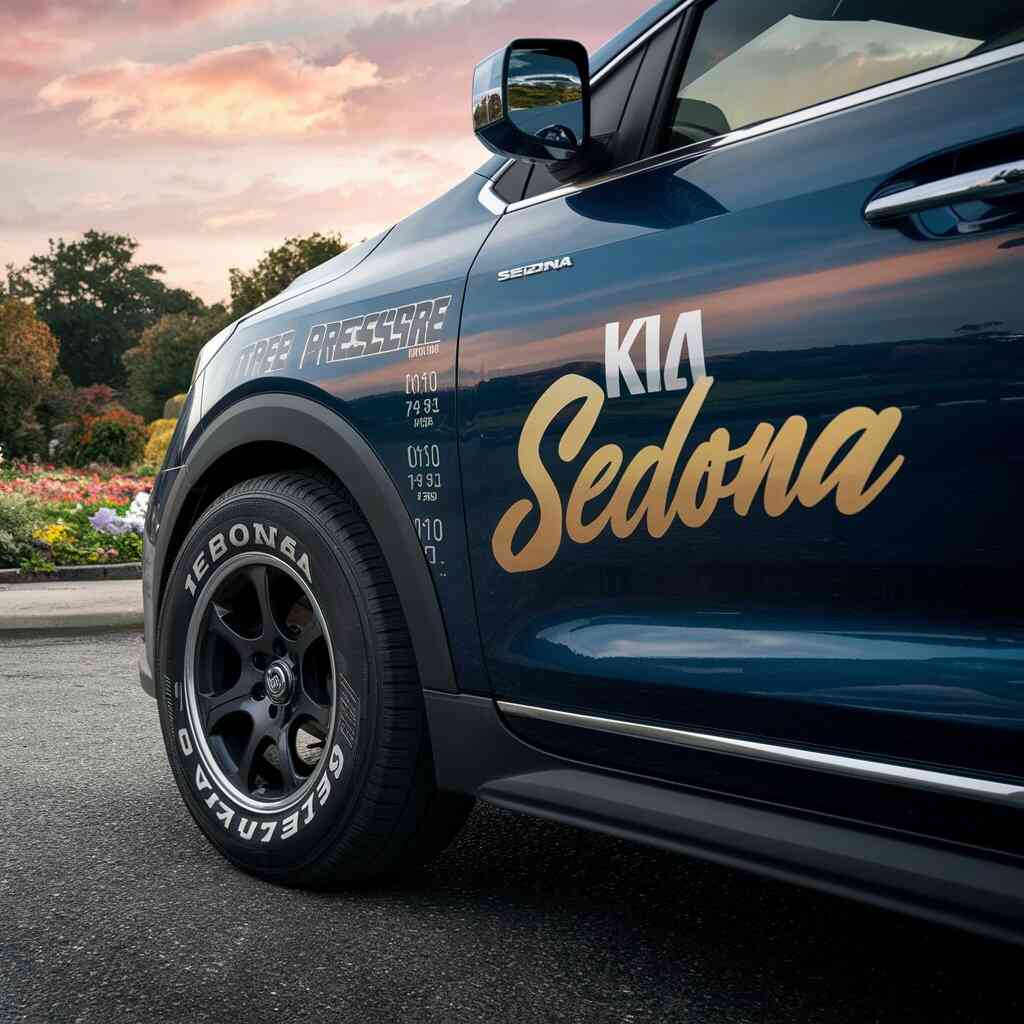 Kia Sedona lastik hava basıncı