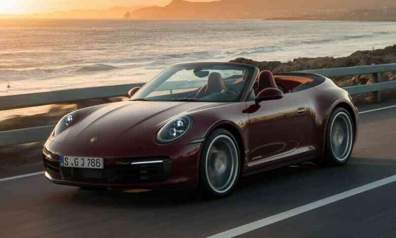 Porsche 911 Carrera S Cabriolet lastik basıncı