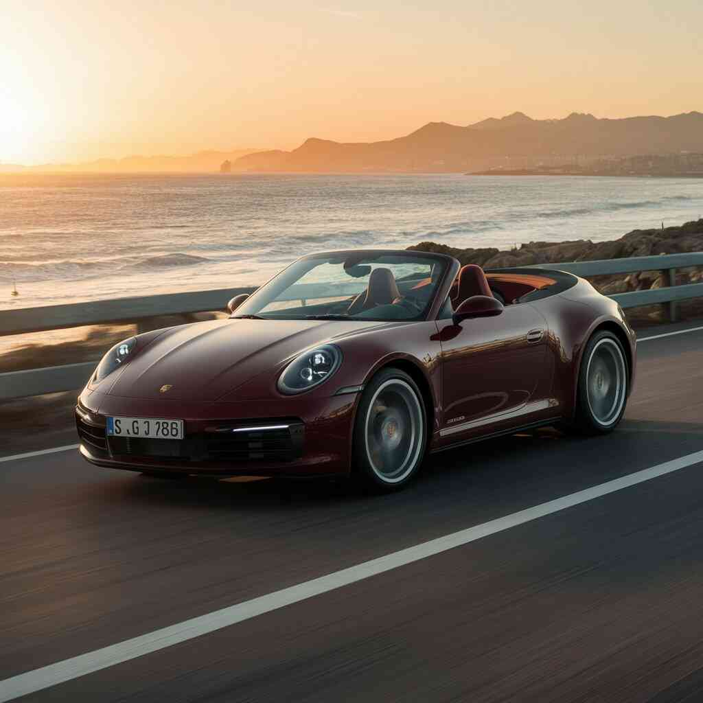 Porsche 911 Carrera S Cabriolet lastik basıncı