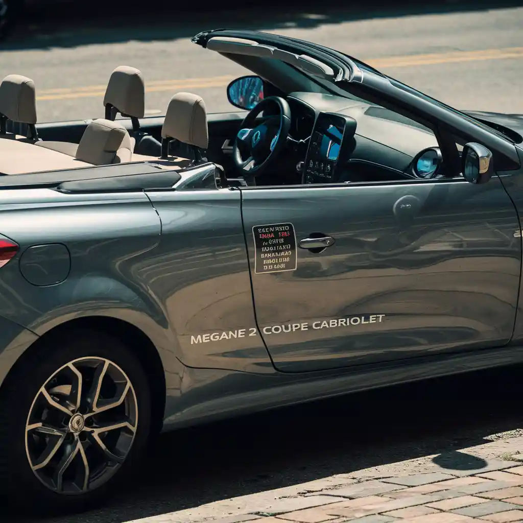 Renault Megane 2 Coupe Cabriolet lastik hava basıncı