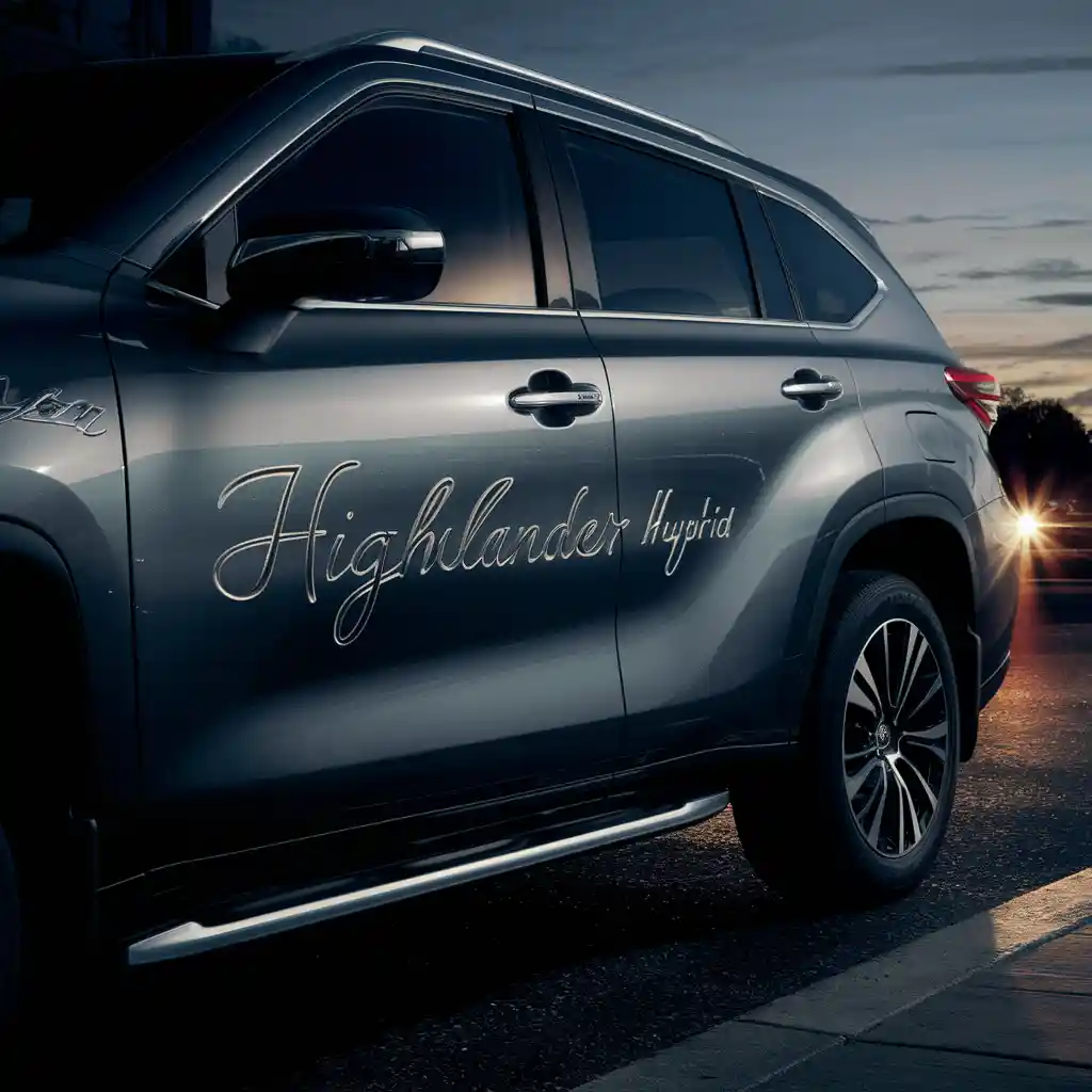 Toyota Highlander Hybrid lastik basıncı