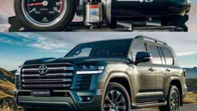 Toyota Land Cruiser V8 lastik basıcı