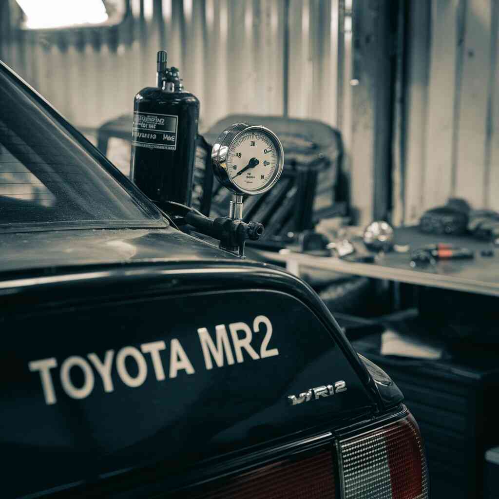 Toyota MR2 lastik basıcı