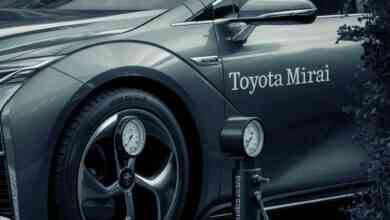 Toyota Mirai lastik hava basıcı