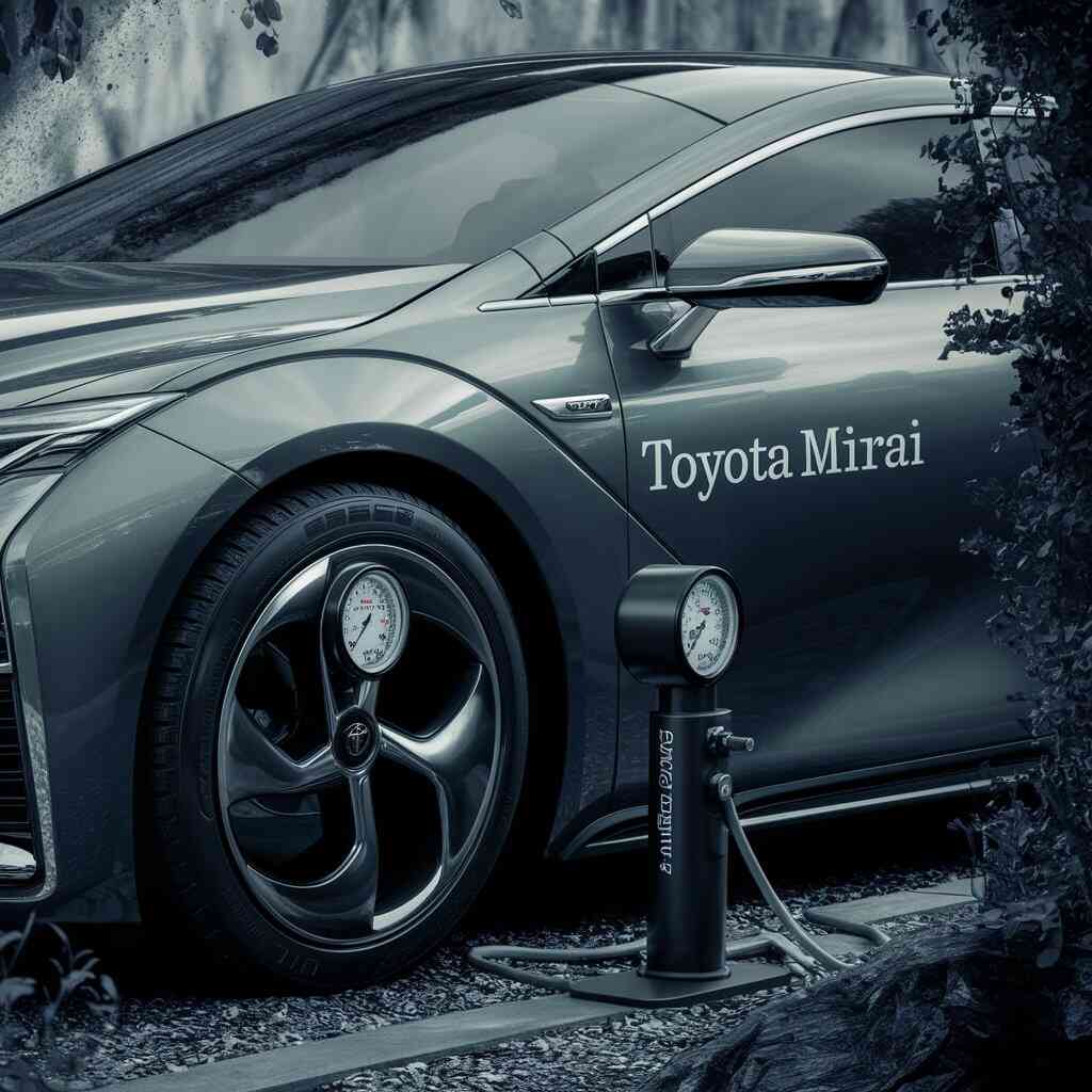 Toyota Mirai lastik hava basıcı