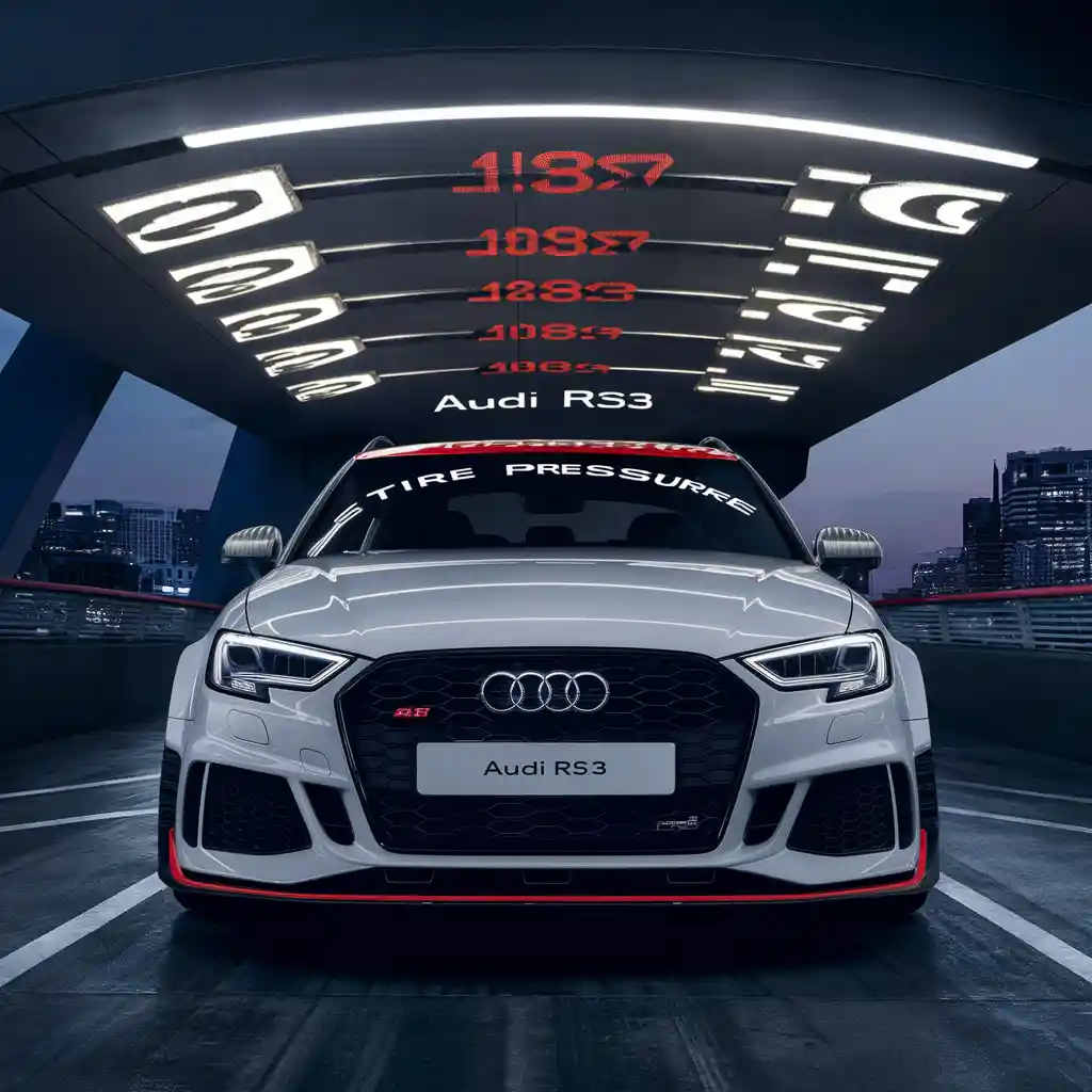 Audi RS3 lastik basıncı hakkında tüm detaylar